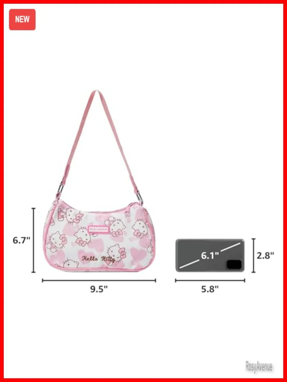 Mini PU Hobo Crossbody Bag, Small Shoulder Handbag for Women
